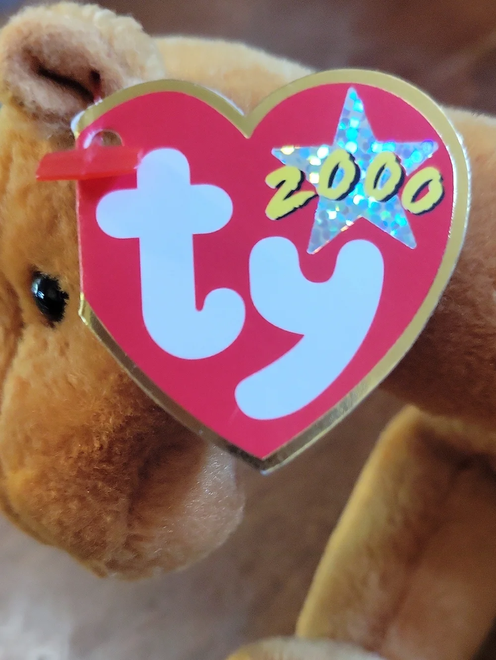 2000 TY Beanie Baby NILES Camel 6.5